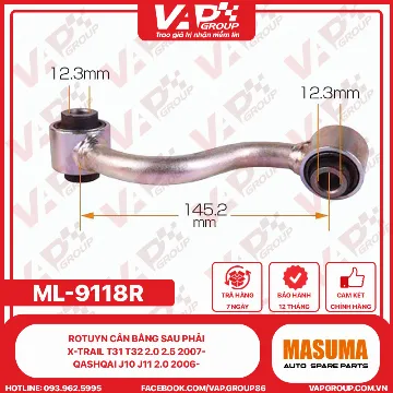 Rotuyn Cân Bằng Sau Phải X-Trail T31 T32 2.0 2.5 2007-, Qashqai J10 J11 2.0 2006-
