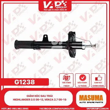 Giảm xóc Sau Trái Highlander 3.5 09-13, Venza 2.7 09-16