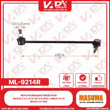 Rotuyn Cân Bằng Trước Phải Mazda 3 1.5 1.6 13-18 / 2.0 2013-, Axela 14-19 (B45A-34-150)