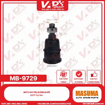 Rotuyn trụ đứng dưới City 1.5 14+