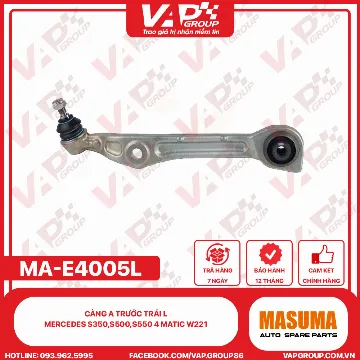 Càng A trước trái L Mercedes S350,S500,S550 4 Matic W221