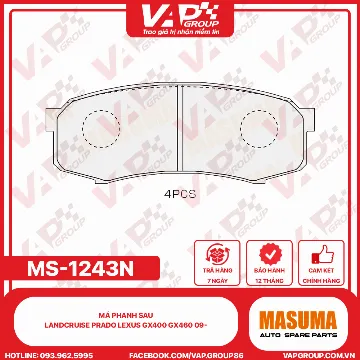 Má Phanh Sau Landcruise Prado Lexus Gx400 Gx460 09-