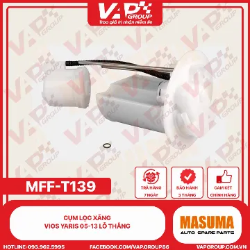 Cụm Lọc Xăng Vios Yaris 05-13 Lỗ Thẳng