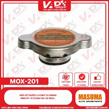 Nắp Két Nước 0.9 (Nhĩ To 28Mm) Pino 07-10 Teana 06-08 Vios...