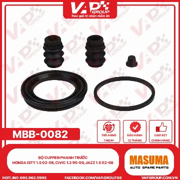 Bộ Cuppen Phanh Trước Honda City 1.5 02-08, Civic 1.3 95-00, Jazz 1.5 02-08