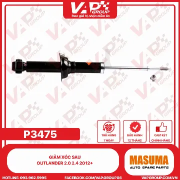 Giảm xóc sau Outlander 2.0 2.4 2012+