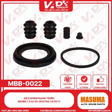 Bộ Cuppen Phanh Trước Kia Rio 1.3 02-05, Spectra 1.8 00-11