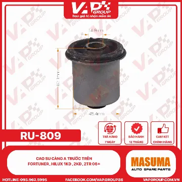 CAO SU CÀNG A TRƯỚC TRÊN FORTUNER , HILUX 1KD , 2KD , 2TR 06+