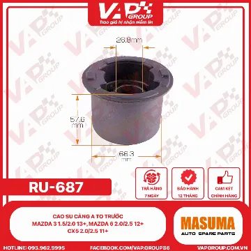 Cao Su Càng A To Trước Mazda 3 1.5/2.0 13+, Mazda 6 2.0/2.5 12+, Cx5 2.0/2.5 11+