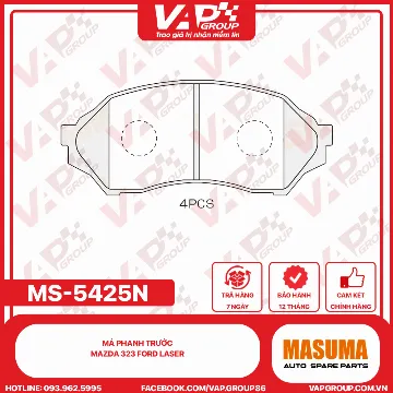 Má phanh trước Mazda 323 Ford Laser