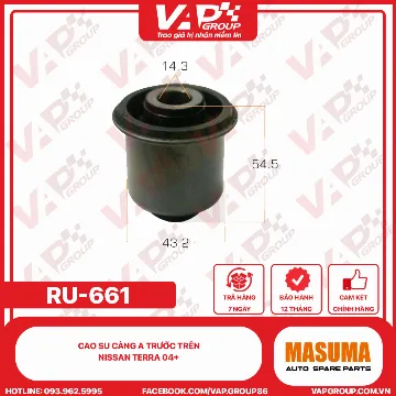 Cao Su Càng A Trước Trên Nissan Terra 04+