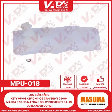 Lọc bơm xăng City 05-08 Civic 01-09 Cr-V Hr-V 01-06 Mazda 5 10-15 Mazda 6 09-12 Premercy 04-18 Outlander 09-12