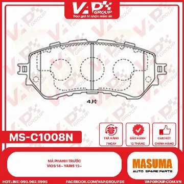 Má Phanh Trước Vios 14~ Yaris 13~ ( Bản Bé )