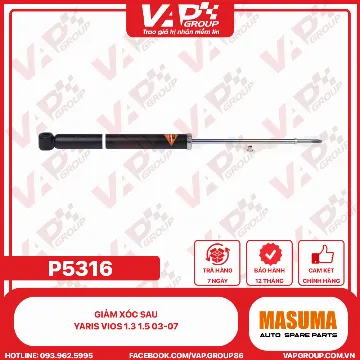 Giảm Xóc Sau Yaris vios 1.3 1.5 03-07