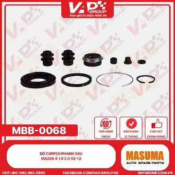 Bộ Cuppen Phanh Sau Mazda 6 1.8 2.0 02-12