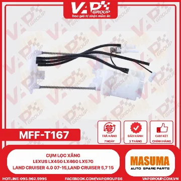 Cụm Lọc Xăng Lexus Lx450 Lx460 Lx570, Land Cruiser 4.0 07-15,Land Cruiser 5,7 15