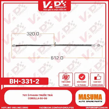 Tuy Ô Phanh Trước Trái Corolla 00-06