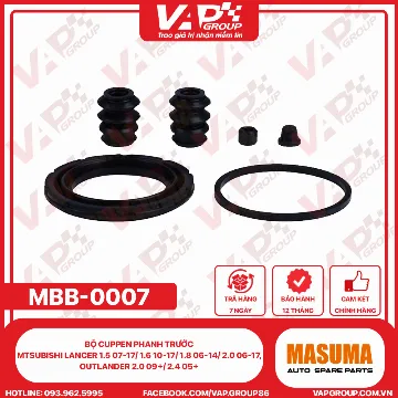Bộ Cuppen Phanh Trước Mtsubishi Lancer 1.5 07-17/ 1.6 10-17/ 1.8 06-14/ 2.0 06-17, Outlander 2.0 09+/ 2.4 05+
