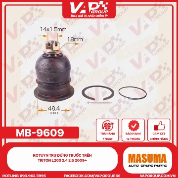 Rotuyn Trụ Đứng Trước Trên Triton L200 2.4 2.5 2009+