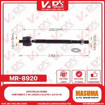 Rotuyn Lái Trong Fortuner 2.7 16+, Hilux 2.4 2.8 15+, 3.0 15-18