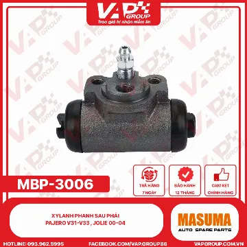 Xylanh phanh sau phải PAJERO V31-V33 , JOLIE 00-04