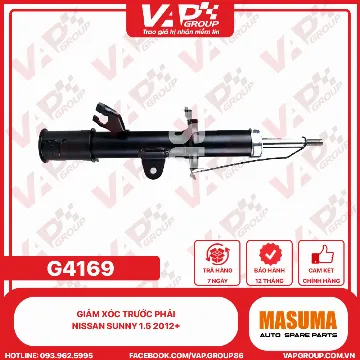 Giảm xóc trước phải Nissan Sunny 1.5 2012+