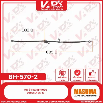 Tuy Ô Phanh Trước Corolla 06-13