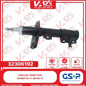 GSP Giảm xóc trước trái Accent 05-11 , Rio 06-12