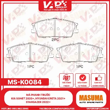 Má Phanh Trước Kia Sonet 20+
