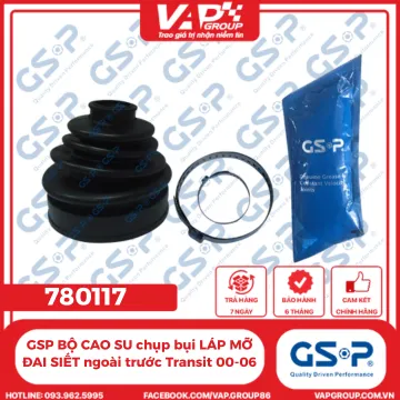 GSP BỘ CAO SU chụp bụi LÁP MỠ ĐAI SIẾT ngoài trước Suzuki Vitara 1.6 2015+ (MT)