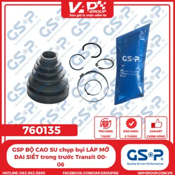 GSP BỘ CAO SU chụp bụi LÁP MỠ ĐAI SIẾT trong trước trái Ranger BT50 02-11 Everest 03+ Triton/L200 2.4 15+ 2.5 05-15 Pajero Sport 2.4 2.5 15+ 3.0 18+
