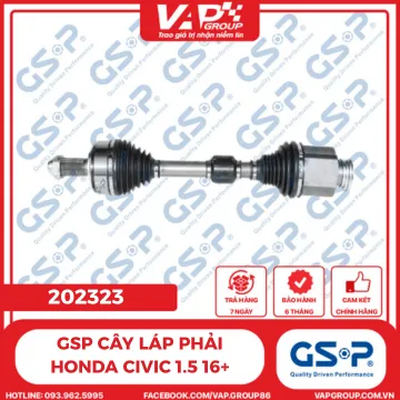 GSP Cây Láp Phải Honda Civic 1.5 16+