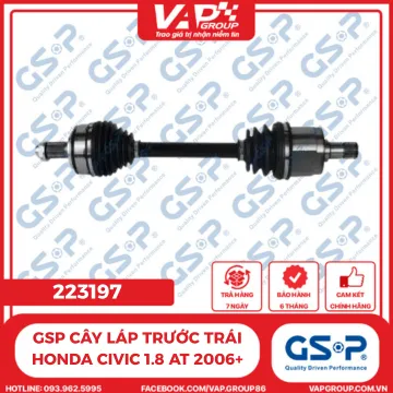 GSP Cây Láp Trước Trái Honda Civic 1.8 AT 2006+