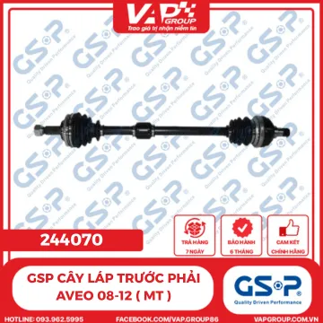 GSP Cây láp Trước Phải Aveo 08-12 ( MT )