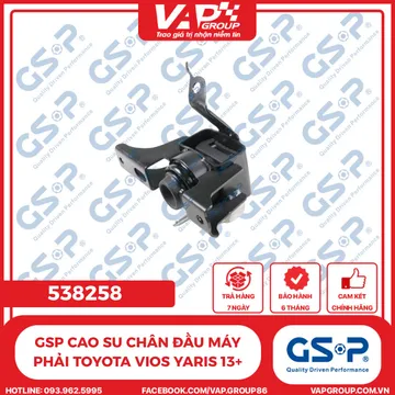 GSP Cao Su Chân Đầu Máy Phải Toyota Vios Yaris 13+