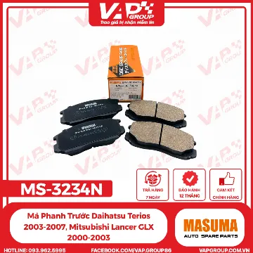 Má Phanh Trước Daihatsu Terios  2003-2007, Mitsubishi Lancer GLX 2000-2003