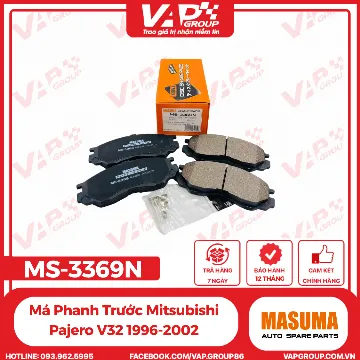 Má Phanh Trước Mitsubishi Pajero V32 1996-2002