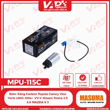 Bơm Xăng Carbon Toyota Camry Vios Yaris LIMO 2014+ .VV.V Nissan Teana 2.5 3.5 MAZDA 6 3