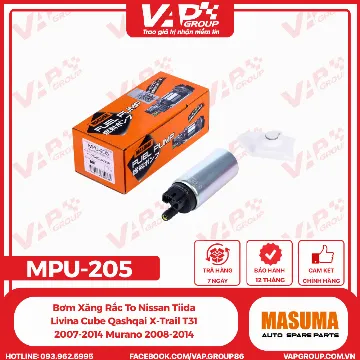 Bơm Xăng Rắc To Nissan Tiida Livina Cube Qashqai X-Trail T31 2007-2014 Murano 2008-2014