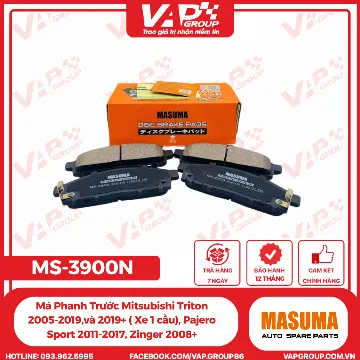 Má Phanh Trước Mitsubishi Triton 2005-2019,và 2019+ ( Xe 1 cầu), Pajero Sport 2011-2017, Zinger 2008+