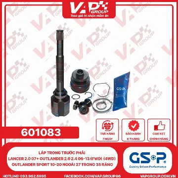 GSP Láp Trong Trước Phải H1Starex 2.5 98-04 TERRACAN 2.9 TRONG 34 NGOÀI 28