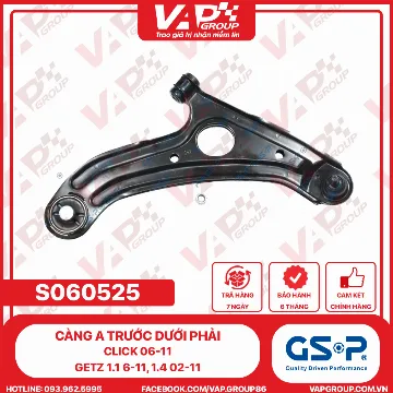 GSP CÀNG A TRƯỚC DƯỚI R GETZ 1.1 6-11, 1.4 02-11, CLICK 06-11