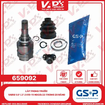 GSP LÁP trong trước Yaris 1.0 1.3 1.5 05-11 Ngoài 23 trong 20 răng