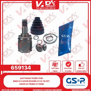 GSP LÁP trong trước trái RAV4 3.5 Lexus ES300H 2.5 12-18 (AT) Ngoài 24 trong 27 răng