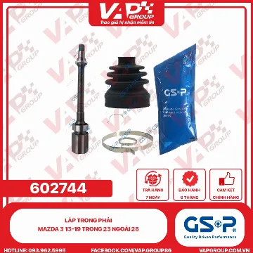 GSP Láp Trong Phải Mazda 3 13-19 Trong 23 Ngoài 28