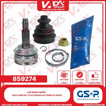 GSP LÁP ngoài trước Vios Yaris 08-13 (AT) Ngoài 26 trong 23 răng