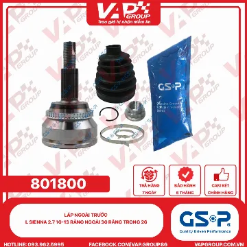 GSP LÁP NGOÀI TRƯỚC L SIENNA 2.7 10-13 RĂNG NGOÀI 30 RĂNG TRONG 26