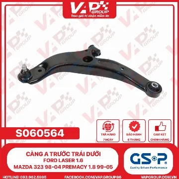 GSP càng a trước trái dưới mazda 323 98-04 premacy 1.8 99-05 FORD LASER 1.6
