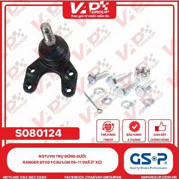 GSP Rotuyn Trụ Đứng Dưới Ranger BT50 1 Cầu Lùn 06-11 (mã ít xe)