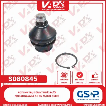 GSP Rotuyn Trụ Đứng Trước Dưới Nissan Navara 2.5 05-15 (MB-9565)